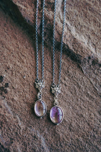 Petal Necklace -- Ametrine