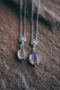 Petal Necklace -- Ametrine