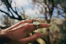 Load image into Gallery viewer, Life Force Ring -- Prehnite