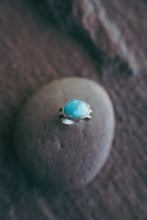 Load image into Gallery viewer, Old Timey Ring -- Lavender Turquoise -- Size 6.75