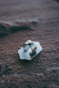 Cluster Ring -- Kingman Turquoise -- Size 6.5