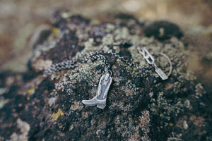 Good Old Boots Necklace