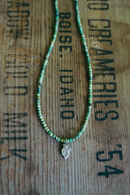 Load image into Gallery viewer, Courage Necklace -- Chrysoprase