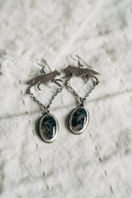 Load image into Gallery viewer, Alpha Earrings -- Montana Agate