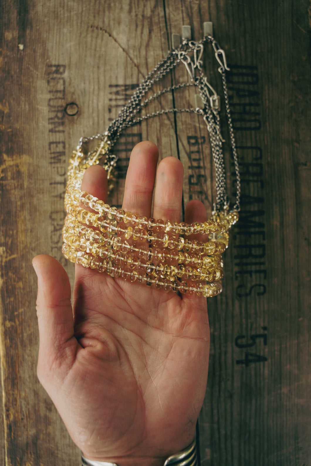 Beadstrand -- Large Citrine