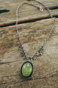 Mercy Necklace -- Prehnite