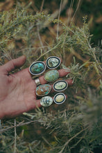 Load image into Gallery viewer, Strong Rings -- Great Basin Turquoise and Variscites