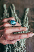 Load image into Gallery viewer, Strong Ring -- Size 6 -- Turquoise