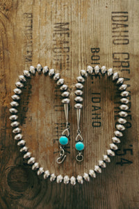 Benchbead Necklace -- Ithaca Turquoise