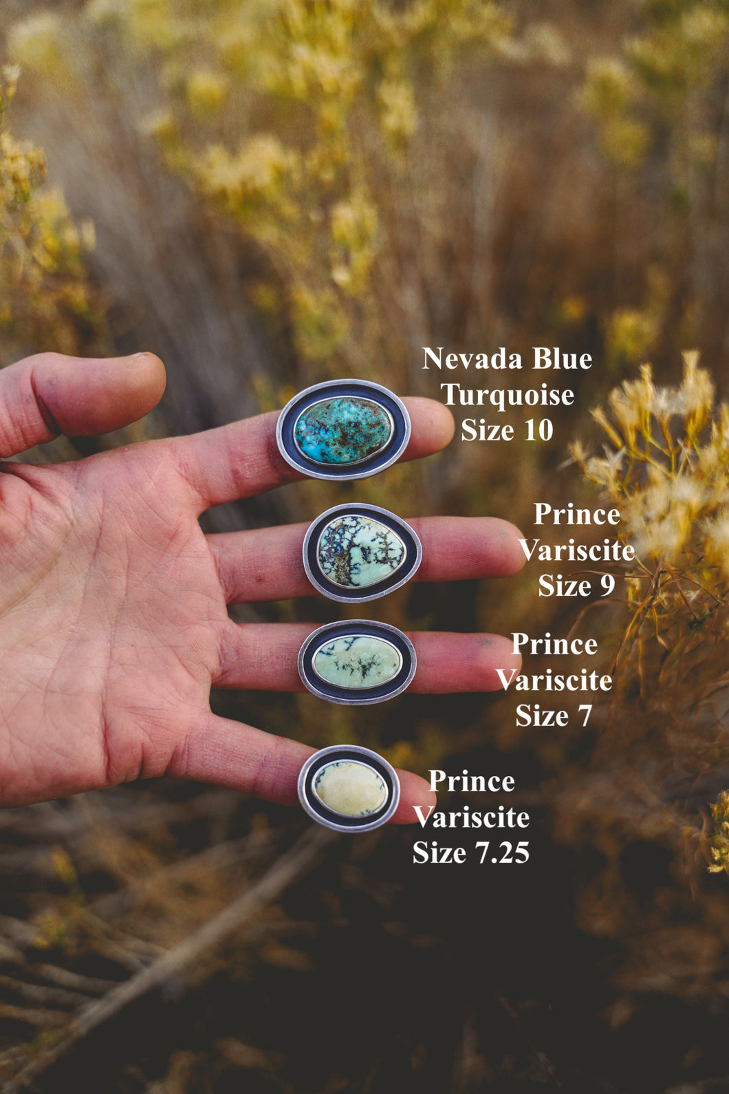 Strong Rings -- Great Basin Variscites and Turquoises