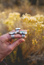 Load image into Gallery viewer, Strong Rings -- Great Basin Turquoise and Variscites