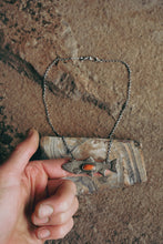 Load image into Gallery viewer, Trout Necklace -- Coral