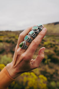 Canyon Rings -- Turquoise