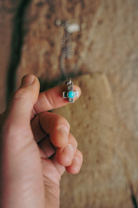 Light Burden Necklace -- Turquoise