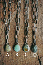 Load image into Gallery viewer, Bare and Strong Necklace -- Variscites