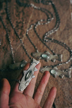 Load image into Gallery viewer, Trout Necklace -- Aquamarine