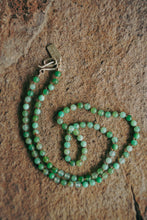 Load image into Gallery viewer, Beadstrand -- Chrysoprase -- Hand Knotted Silk