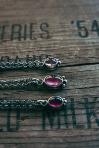 Daily Necklace -- Pink Tourmaline