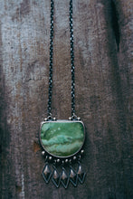 Load image into Gallery viewer, Diamond Necklace -- Variscite