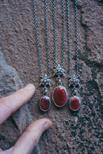 Load image into Gallery viewer, Petal Necklace -- Ruby