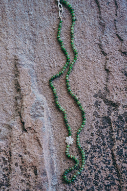 Beadstrand -- Russian Jade -- Hand knotted silk (small beads)