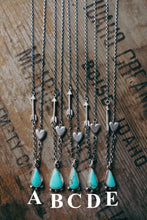 Load image into Gallery viewer, Aim True Necklace -- Turquoise