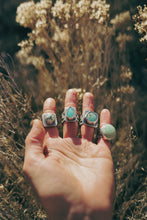 Load image into Gallery viewer, Patchwork Rings -- Variscites and Turquoises