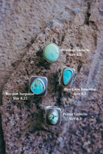 Load image into Gallery viewer, Patchwork Rings -- Variscites and Turquoises