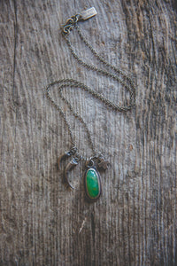 Within Reach Necklace -- With Chrysoprase