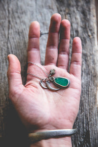 Within Reach Necklace -- With Chrysoprase