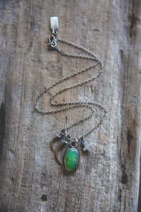 Within Reach Necklace -- With Chrysoprase*