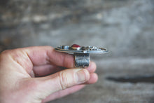 Load image into Gallery viewer, Bison Skull Ring -- Size 7