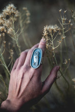 Load image into Gallery viewer, Size 8.5 -- Feather And Prayer Ring