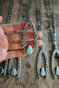 Winnowing Necklace -- Turquoise