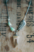Load image into Gallery viewer, Ether Necklace -- Imperial Jasper + Turquoise + Variscite