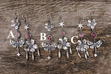 Load image into Gallery viewer, Apple Blossom Earrings -- Approximate Rhyme
