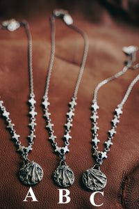 Sage Necklace -- Cross Chain