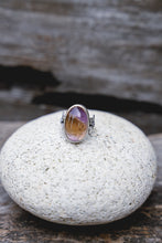 Load image into Gallery viewer, Apple Blossom Ring -- Ametrine -- Size 6.5