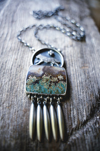 Alpha Wolf Necklace -- Prudent Man Agate