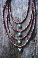 Load image into Gallery viewer, Summer Strands -- Ruby and Turquoise Suns