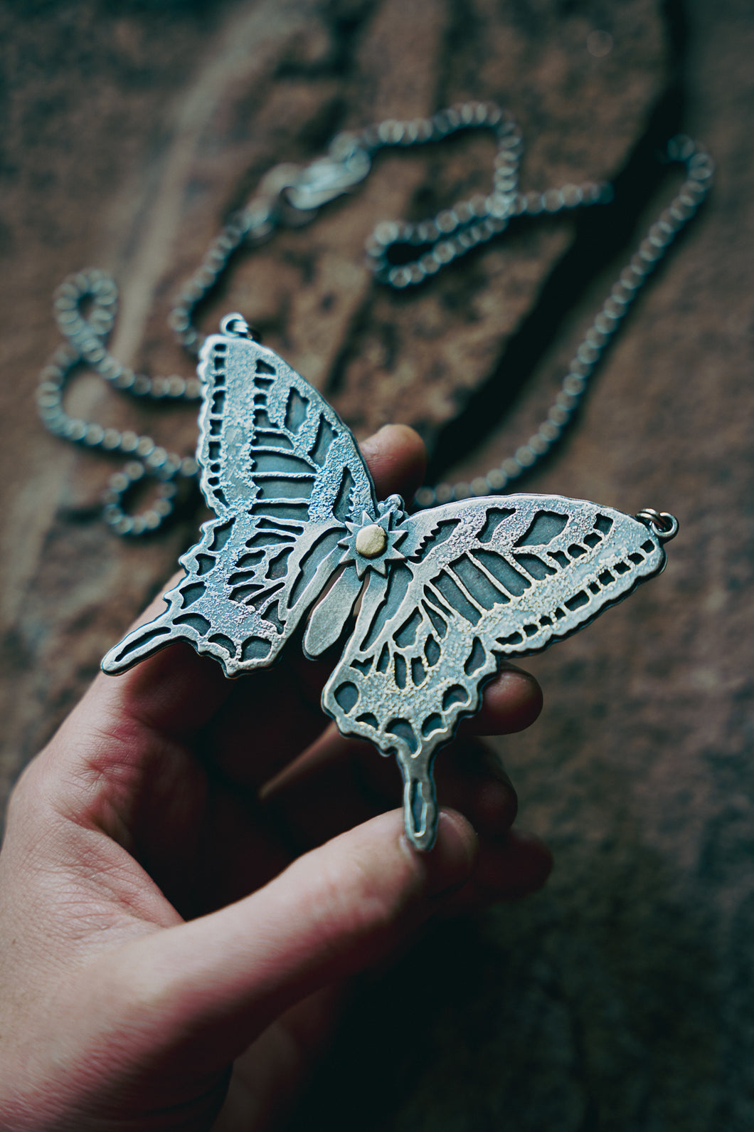 Swallowtail Necklace -- No.2