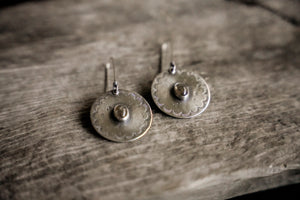 Old Soul Earrings -- Golden Umba Sapphire