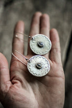 Load image into Gallery viewer, Old Soul Earrings -- Blue Umba Sapphire