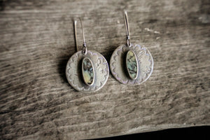 Old Soul Earrings -- Dendritic Opal