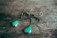Load image into Gallery viewer, Alpha Earrings -- Turquoise