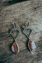 Load image into Gallery viewer, Alpha Earrings -- Laguna Agate