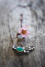Load image into Gallery viewer, Apple Blossom Necklace -- Turquoise
