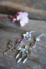Load image into Gallery viewer, Apple Blossom Earrings -- Approximate Rhyme