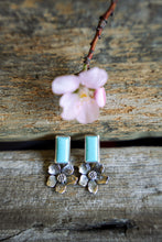 Load image into Gallery viewer, Apple Blossom Posts -- Turquoise