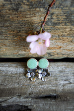 Load image into Gallery viewer, Apple Blossom Post Earrings -- Turquoise